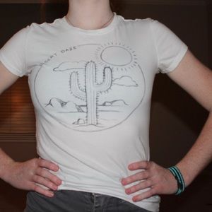 White ‘Desert Daze’ Tee